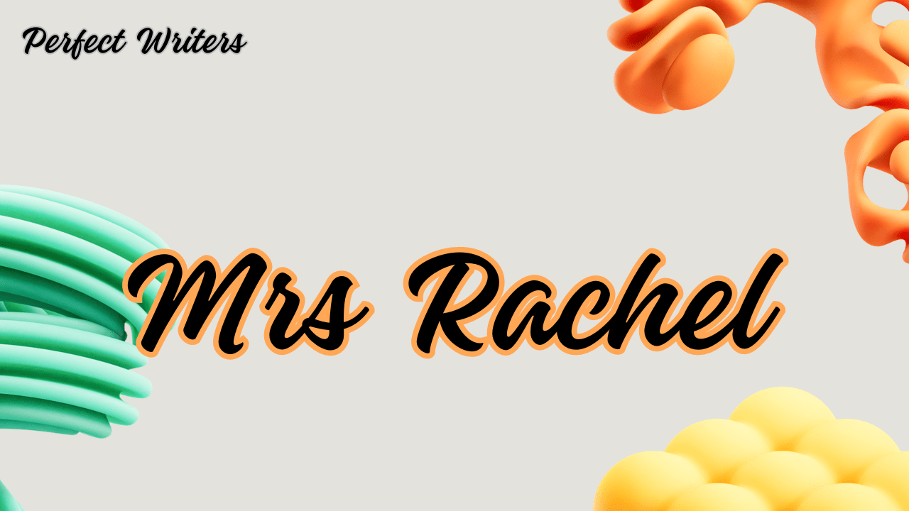 Mrs Rachel Net Worth 2024, Husband, Age, Height, Weight